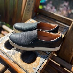 Frye leather slip-ons size 11
